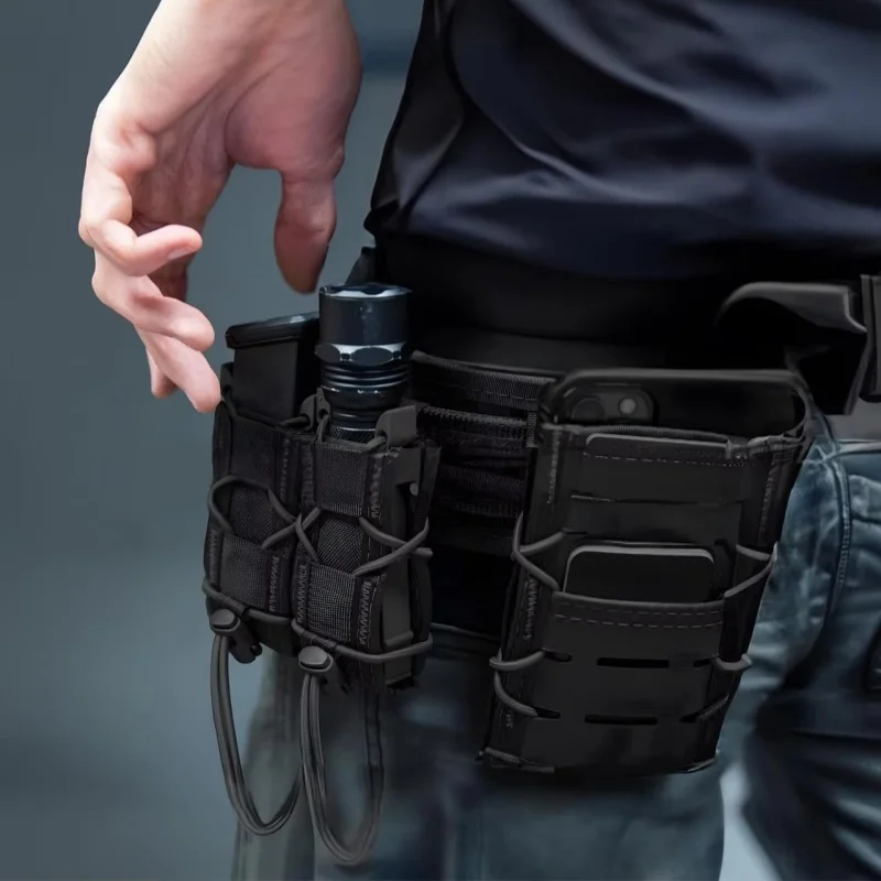 

Hunting Quick-Access Double/Triple Pouch | 2-3 Pocket Tiger Mag Pouch | For Shooting Magazine Holder