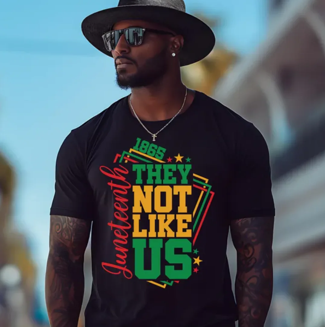 Juneteenth Shirt They Not Like Us T-shirt Black Owned Business Juneteenth Shirt for Men & Women T-shirt