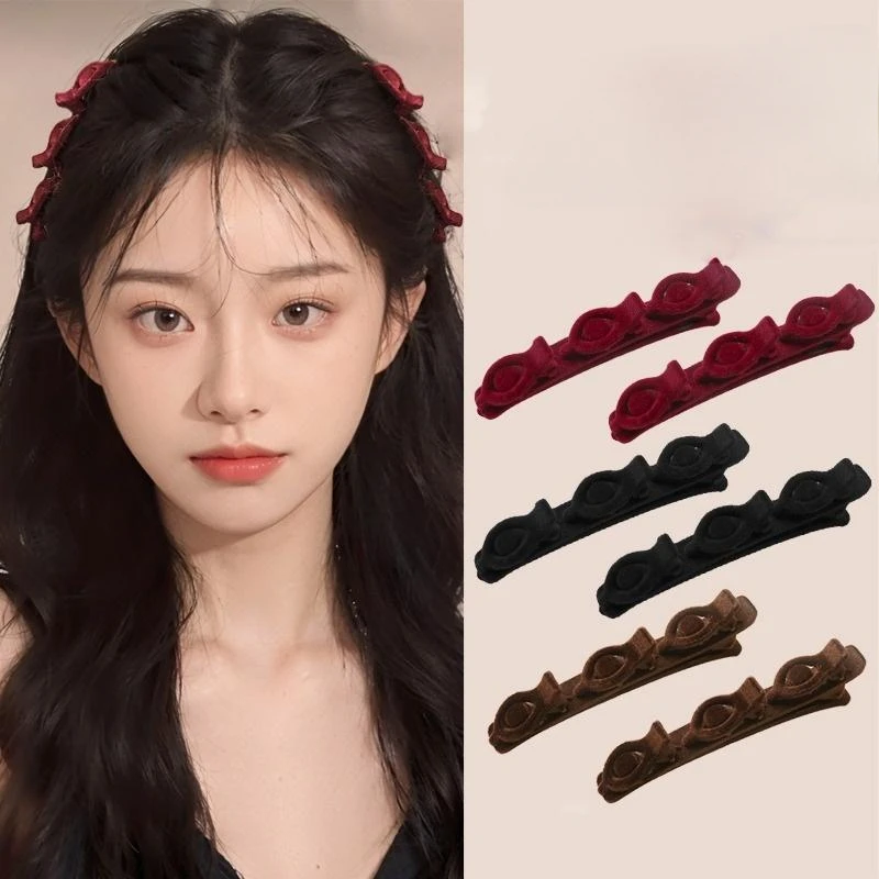 Korean Hot Selling Double-layer Braided Hair Clips for Women Female Cute Girls Student Birthday Gifts Fashion Hair Accessories