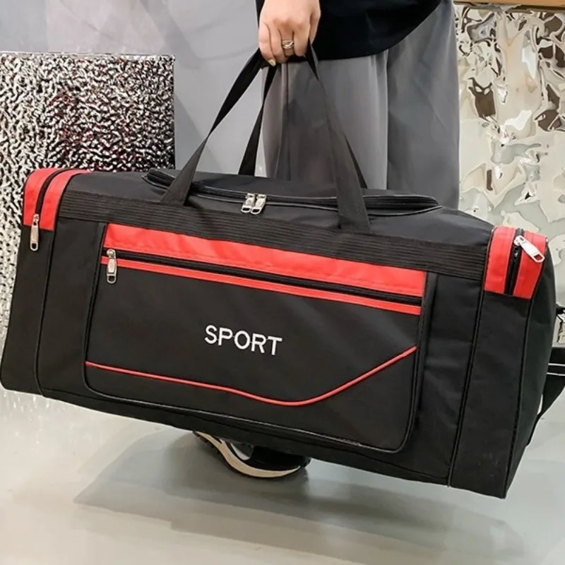 Travel Duffel Bag Carry on Luggage Bag Men Tote Large Capacity Weekender Gym Bags Sport Holdall Overnight Bag Pouches