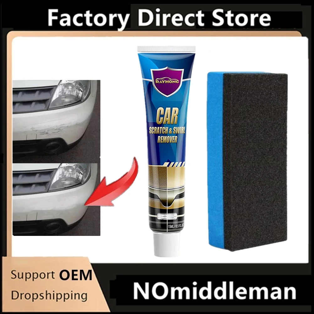 

Набор для удаления царапин с автомобиля 1/2: восстановление лакокрасочного покрытия, полировка, удаление вихревых следов, инструменты для ухода за авто