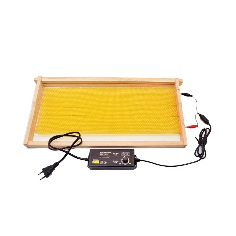 2026-Digital Display Temperature Adjustable Beekeeping Electric Heating Embedder Frame Wire Embedder Beeswax Foundation Installe