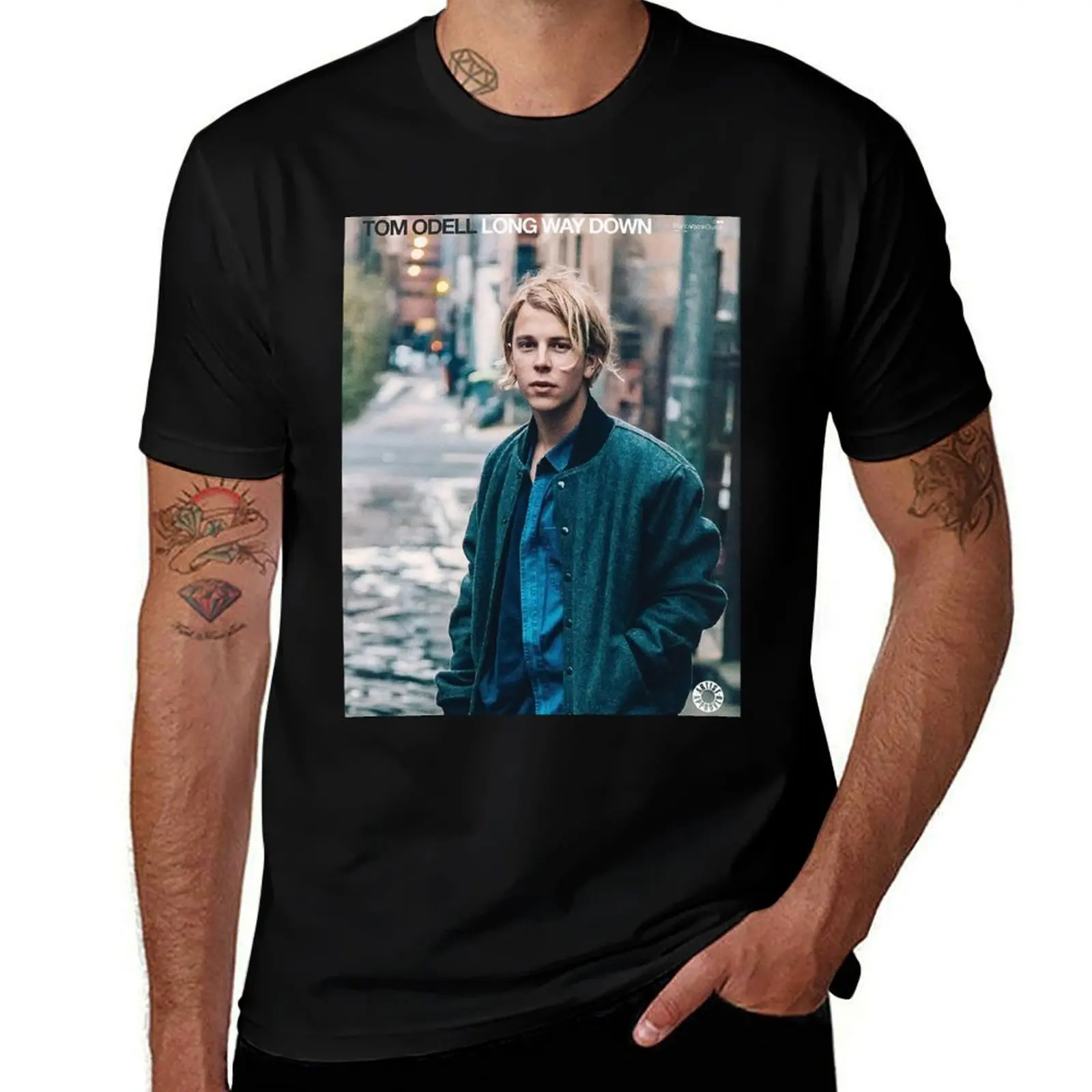 

Tom Odell - Long Way Down T-Shirt mens graphic t shirts t shirts for man pack white T-Shirt