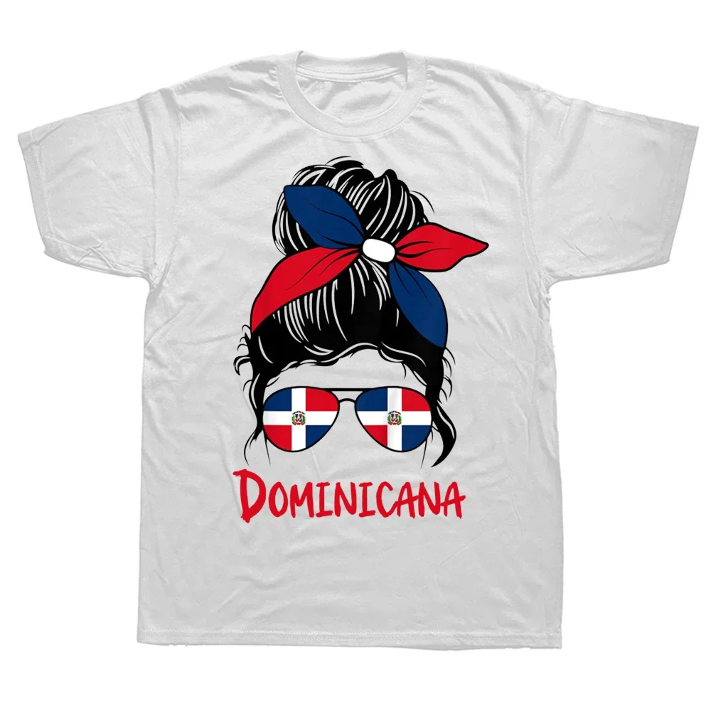 Dominicana Dominican Girl Republica Republic T Shirt Summer Graphic Streetwear Short Sleeve Birthday Gifts T-shirt Mens Clothing