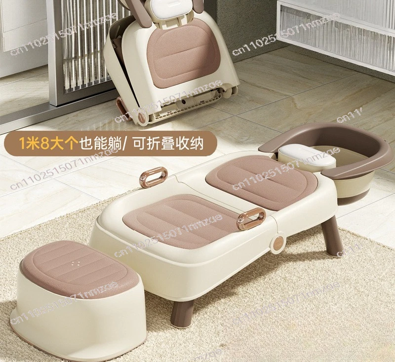 Foldable Portable Hair Washing Recliner for Home Use Pregnancy-Friendly Hair Washing