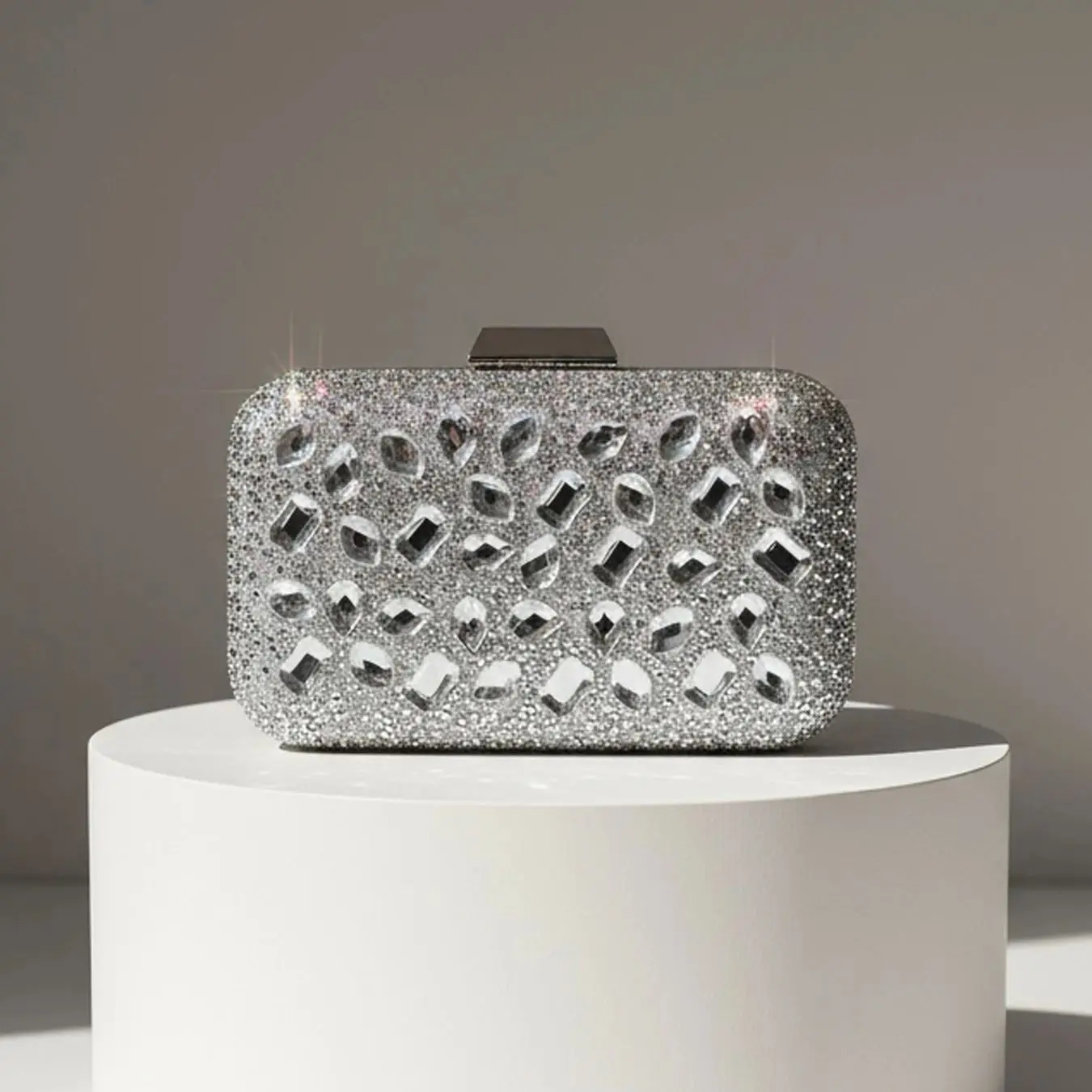 

Rhinestones Acrylic Glitter Women Evening Bags Diamonds Fashion Lady Dress Party Prom Elegant Handbags Purse