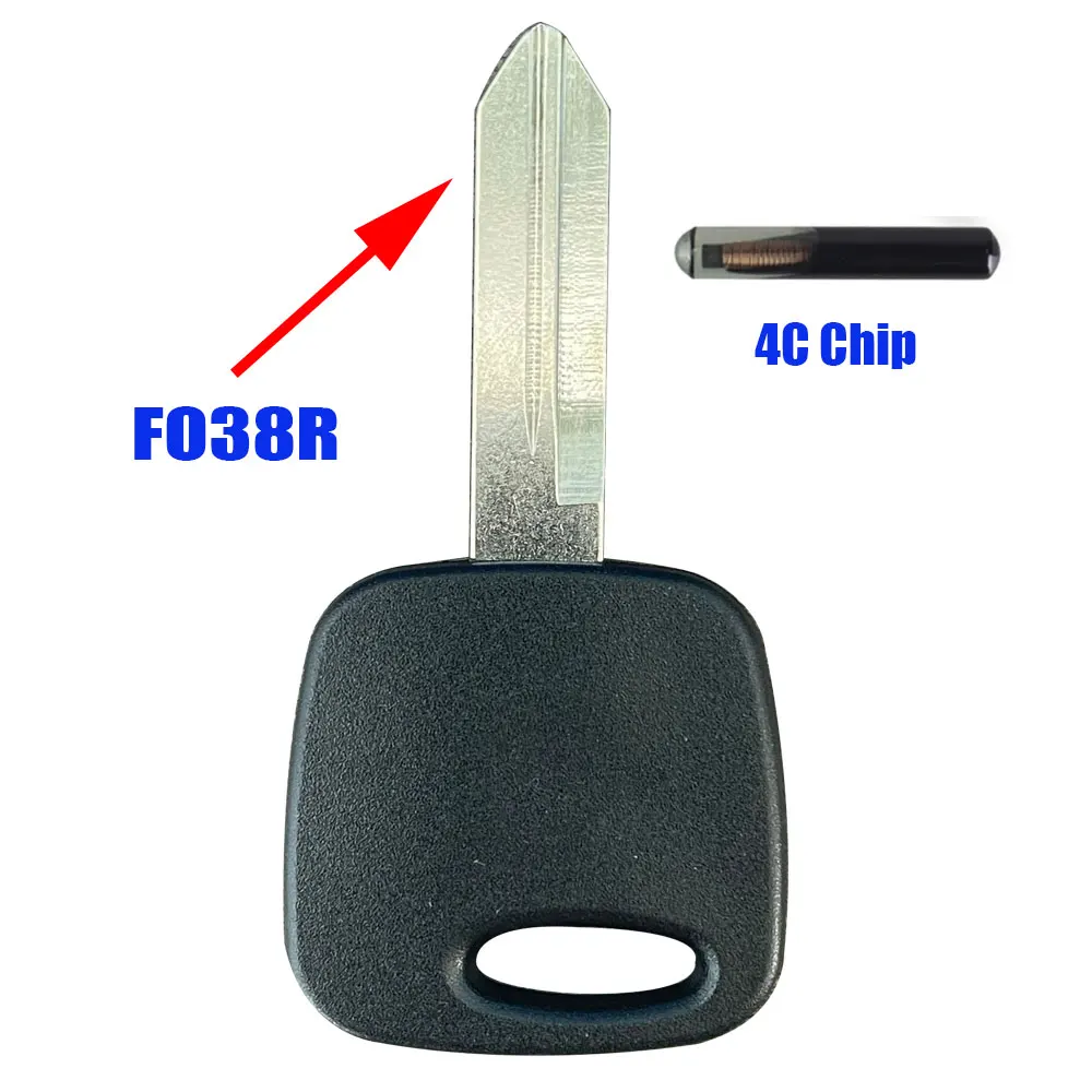 

For Ford Focus Escape Mercury Key Case Fob Transponder Chip Key Shell Blank Car Key FO38 Blade Case