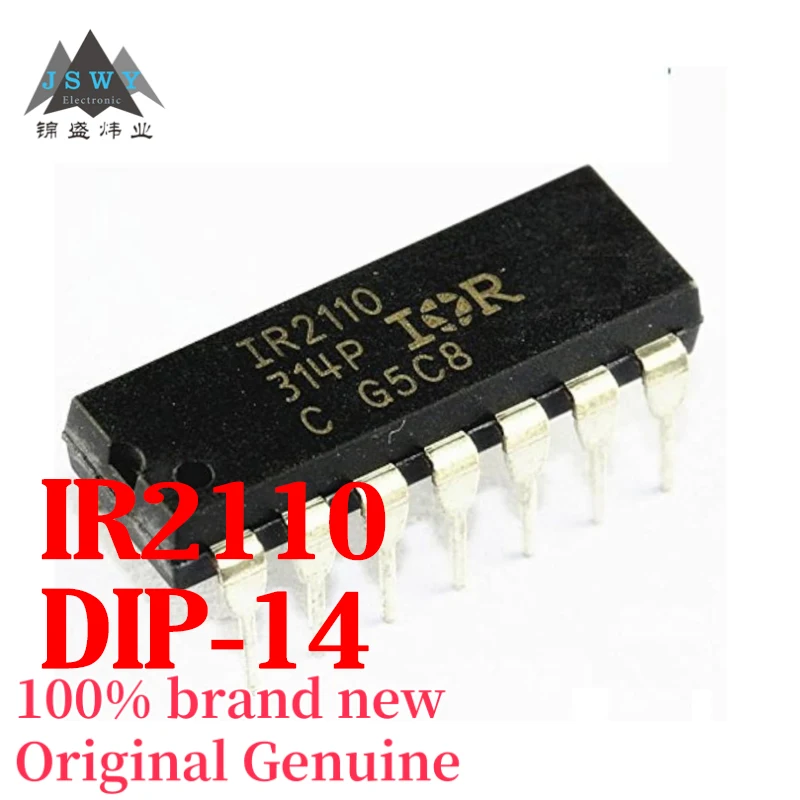 

(5/50 pcs) IR2110 DIP14 Integrated Circuit IC In Stock Brand New Large Inventory Free Shipping