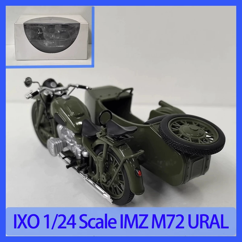 IXO 1/24 スケール IMZ M72 URAL プラスチックカーモデル 静態コレクション 装飾されたホリデーギフト おもちゃ 記念品ギフト