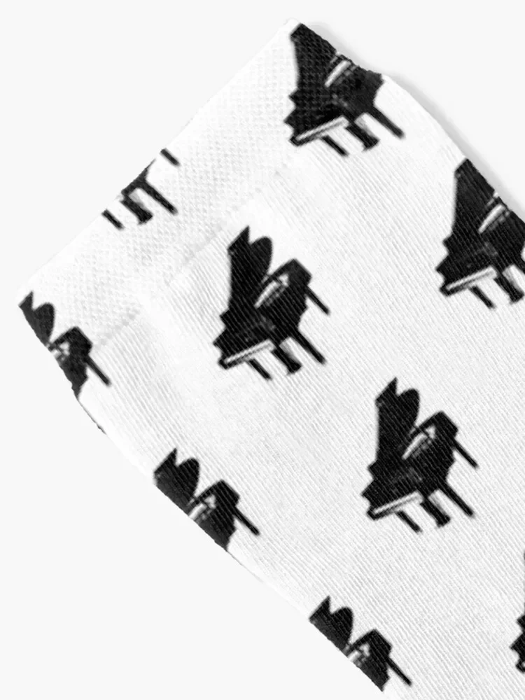 Grand Piano Socks Christmas men cotton high quality Socks Female Men's