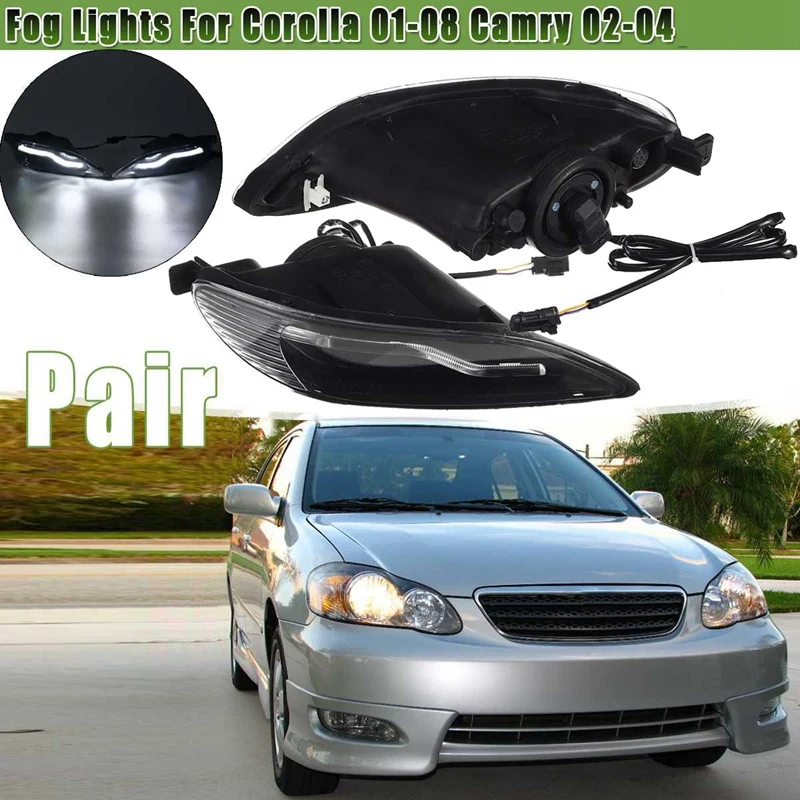 

Светодиодные передние противотуманные фары DHBH-Car для Toyota Corolla 2001-2008 и Camry 2002-2004