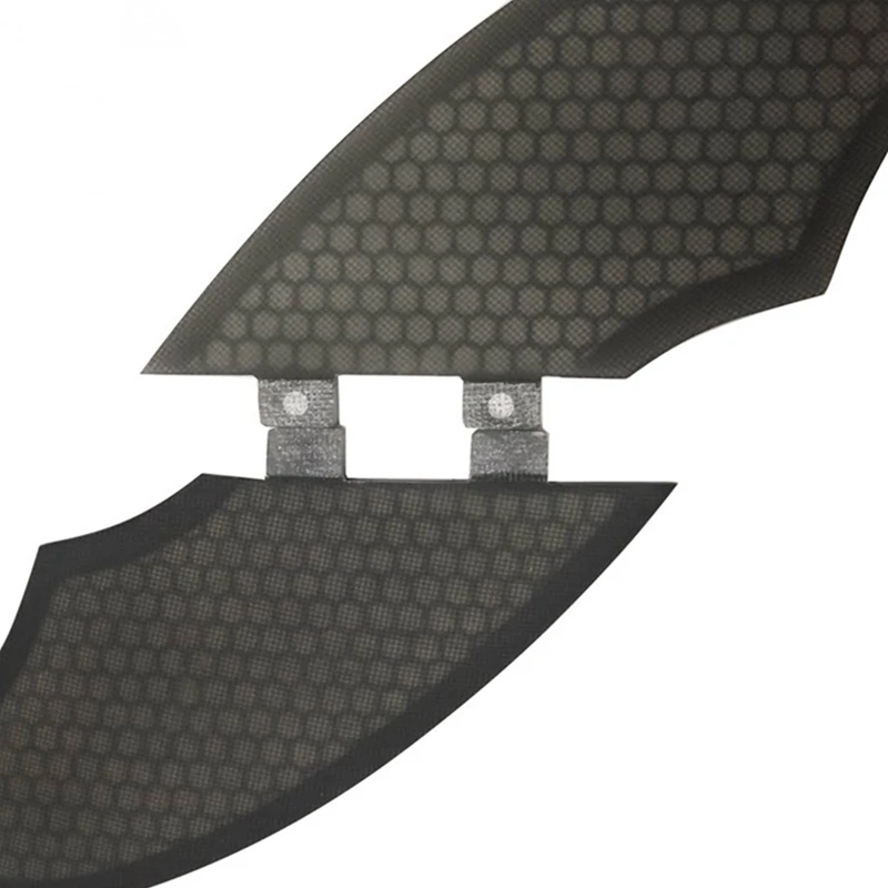 For FCS FK Fins Quillas Twin Fin Grey Honeycomb Fin Keel Fin Paddle Surfing Board Accessories