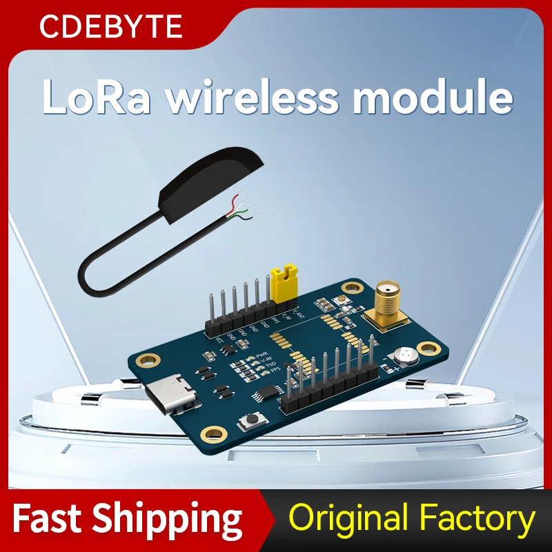 BDS/GPS/GLONASS Multi Mode Satellite Position Module CDEBYTE E108-GN03 AT6558R GNSS Navigation 10Hz Ceramic AntennaStamp Hole