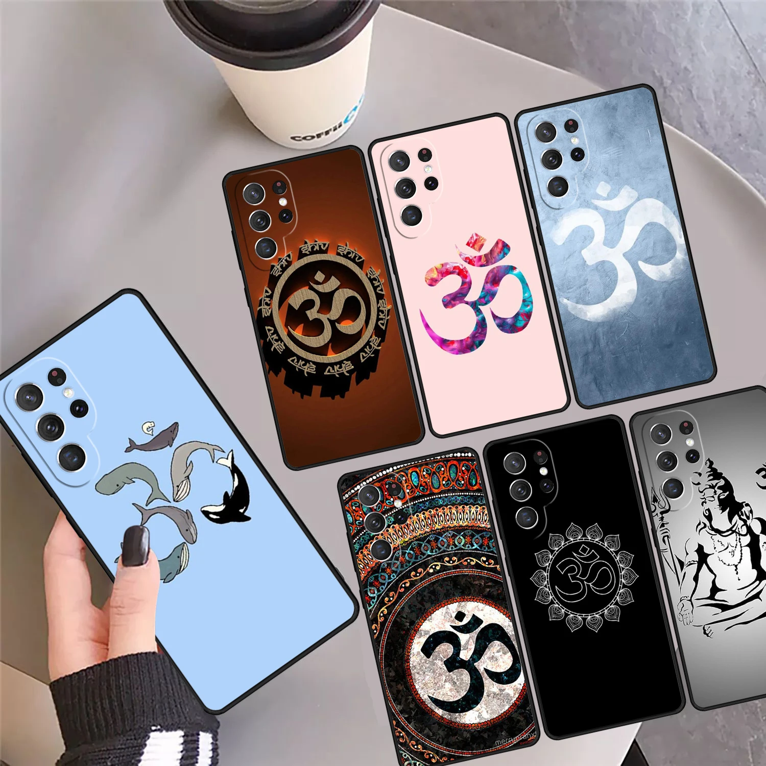 Aum Om Namaste Symb… - image