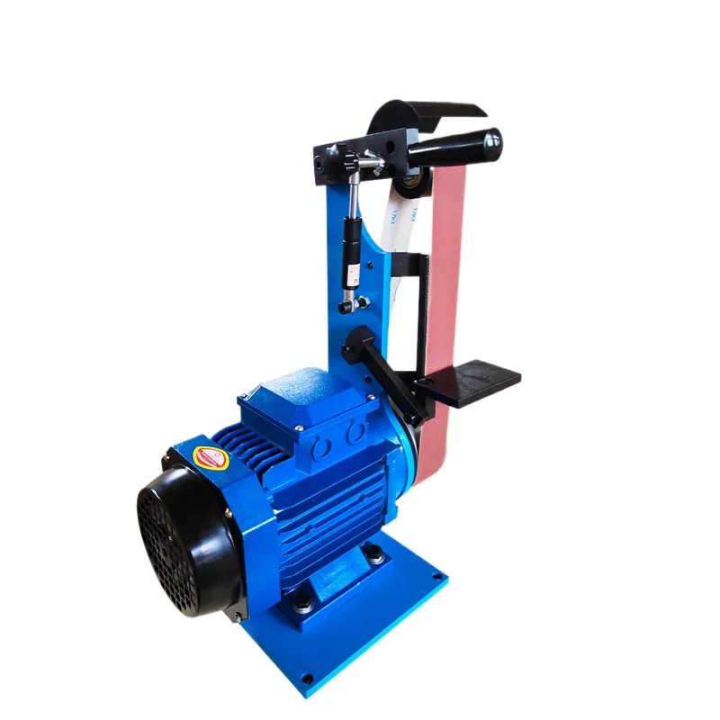 

Desktop small belt sander, vertical metal belt sander, hardware stainless steel belt polishing machine
