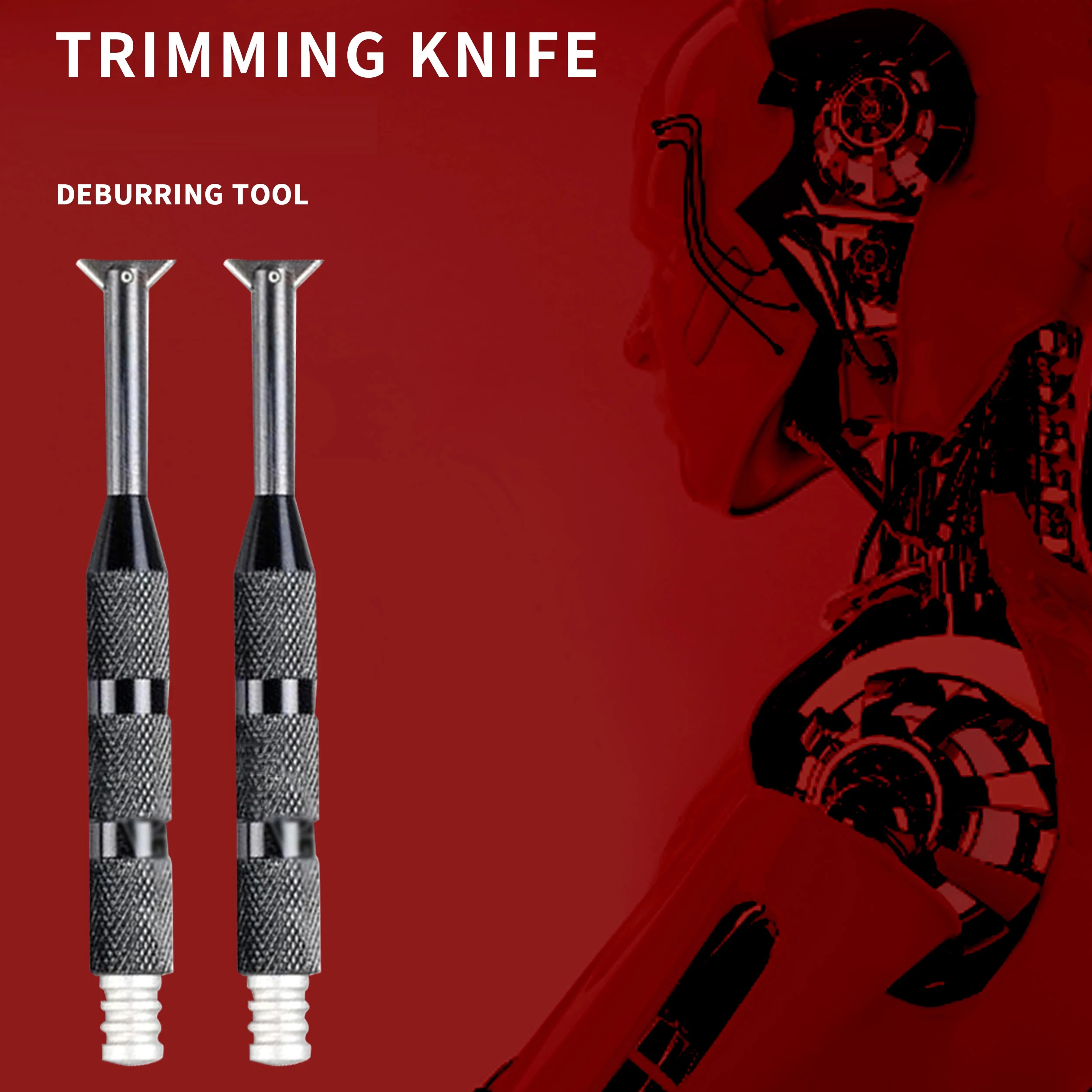 Flip type counterbore trimmer inner hole trimming knife deburring scraper RC1000 RC2000 RC2200 Trimming artifact Chamfering Tool