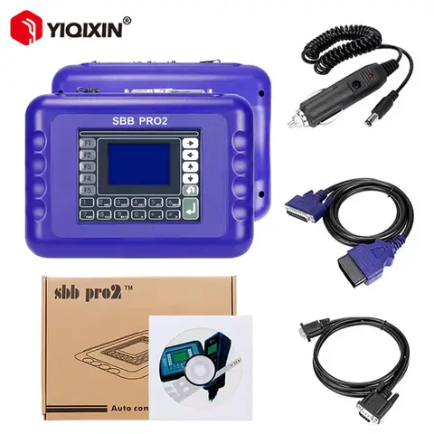 SBB PRO2 V48.99 Auto Key Programmer Read Key From Immobilizer Memory Pin Code Remote Car Key Maker Better For European Vehicle