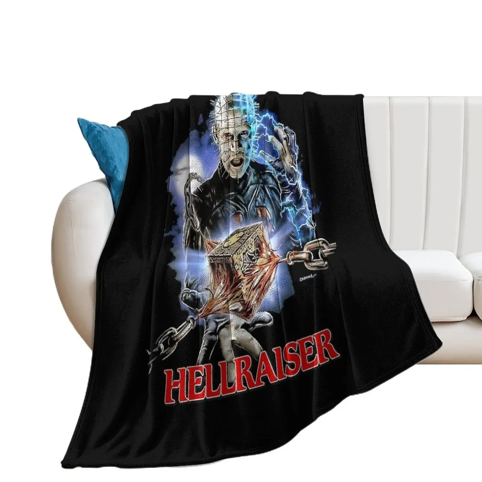 Hellraiser - Pinhead funny Throw Blanket for sofa Travel Sofa Quilt manga Blankets