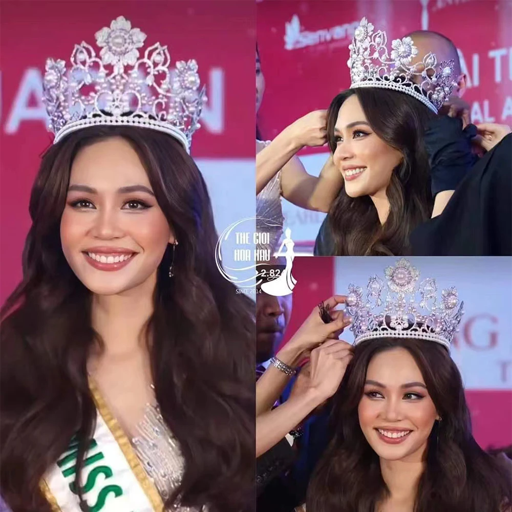 

Brand new fashionable Baroque high-end full-circle beauty pageant champion's crown factory direct sales