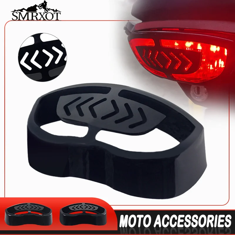 

Motorcycle ABS Rear Tail Lamp Shell For CB650R CB300R CB250R CB150R 2018-2024 Tail Signal Flashing Light Protective Cover