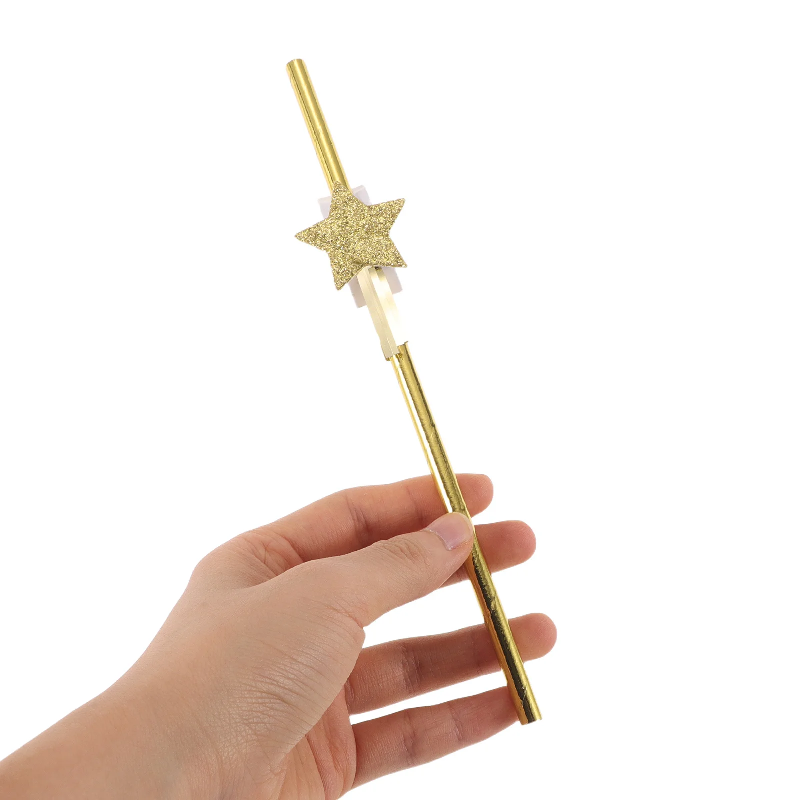 

40Pcs Christmas Paper Straws Gold Silver Star Design Wedding New Year Party Decorations Shower Cocktail Straws