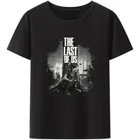 The Last of Us Ellie Tees Funny Mens Hip Hop Harajuku Streetwear Women Short-sleev O-neck Summer Creative Printed T Shirt Tops