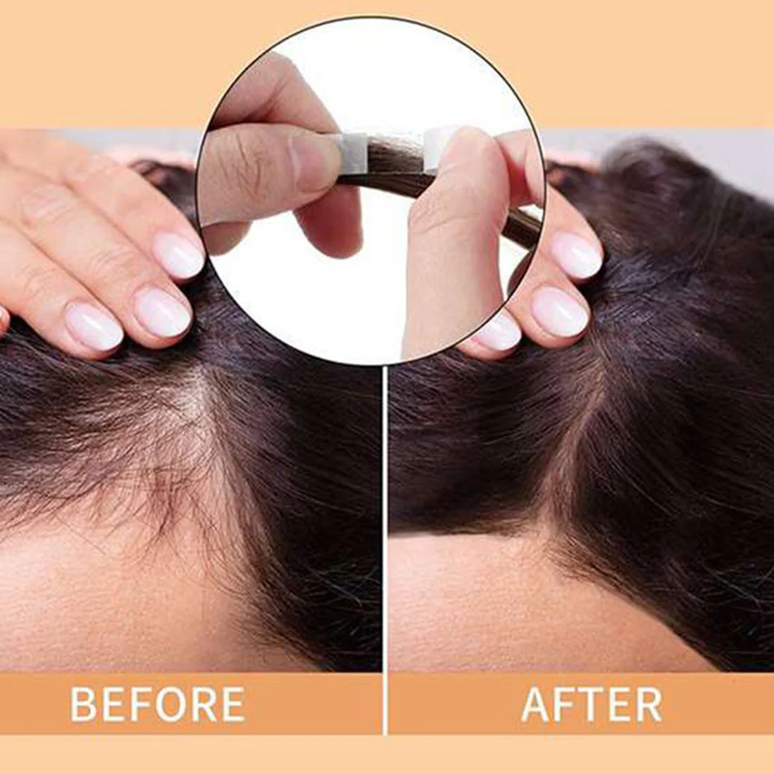 صديقة للبيئة 72 قطعة/الوحدة الترا عقد شعر مستعار مزدوج الوجهين الشريط لاصق قوي نظام الشعر تمديد شرائط للشعر المستعار/الدانتيل شعر مستعار أمامي