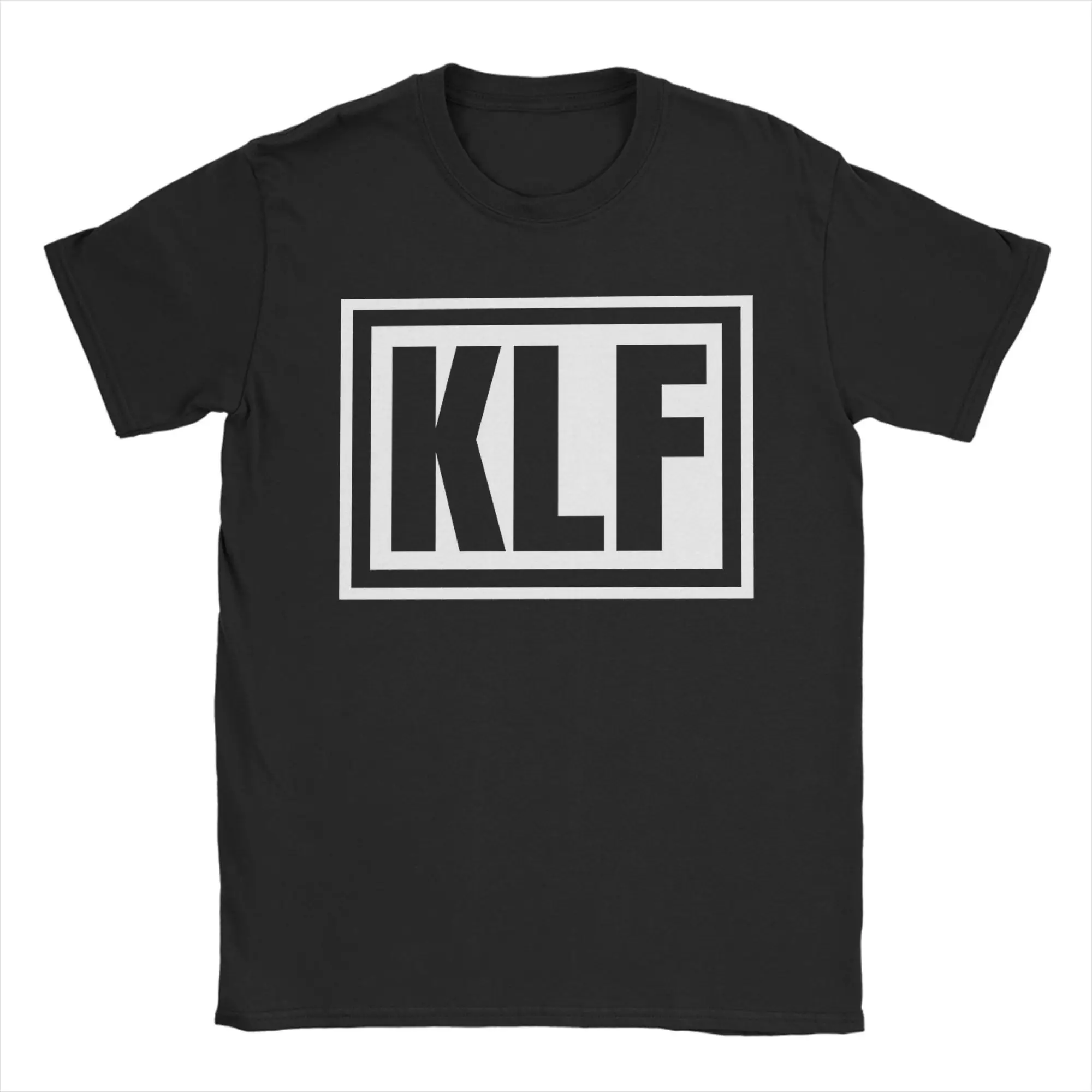 

Мужская и женская футболка с музыкальной группой KLF, одежда из 100% хлопка, винтажная футболка с короткими рукавами и круглым вырезом, подарочная футболка