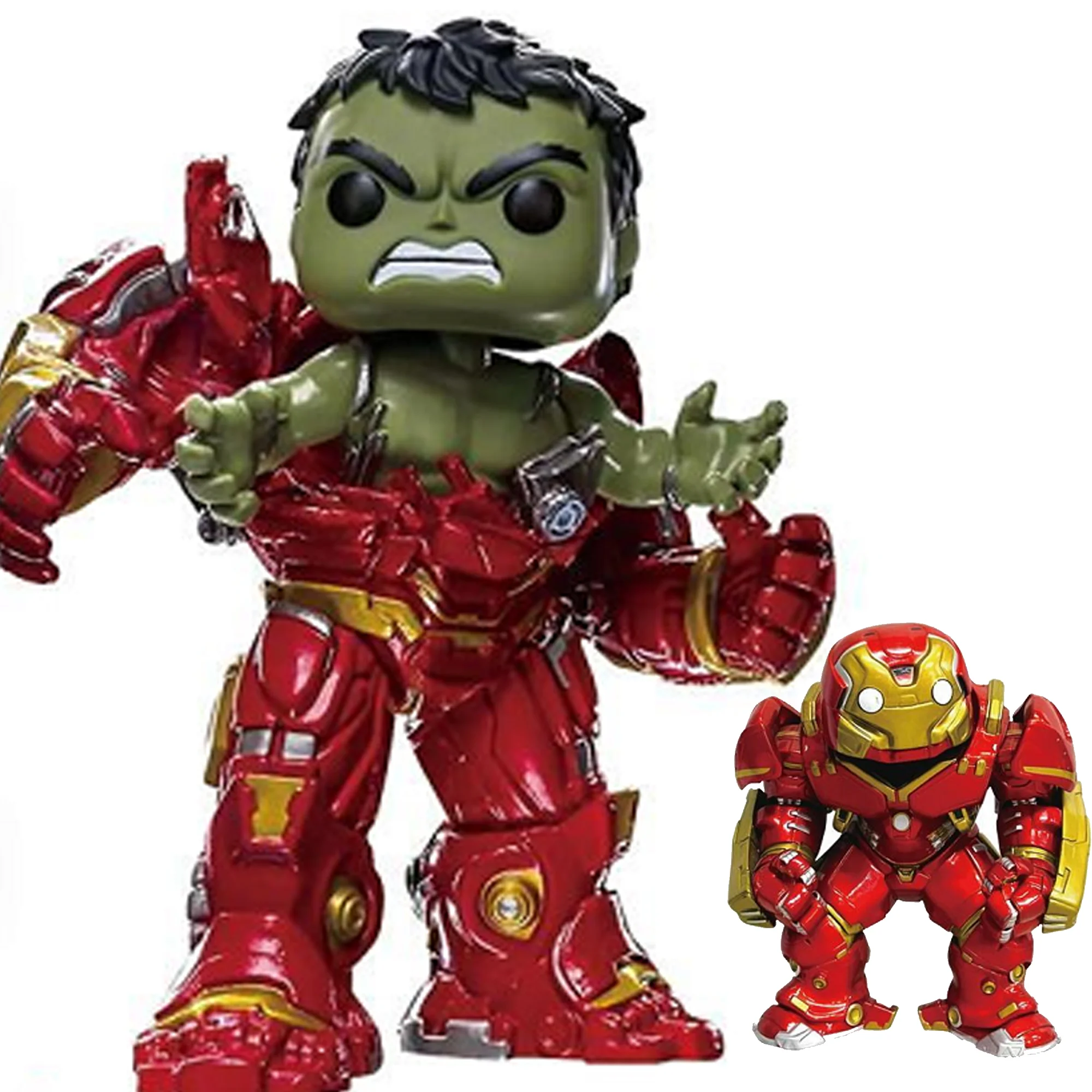 Novo 2026 Marvel Homem de Ferro Hulkbuster Armadura e Boneco Colecionável do Hulk, Brinquedo Decorativo e Presente para Crianças e Adultos