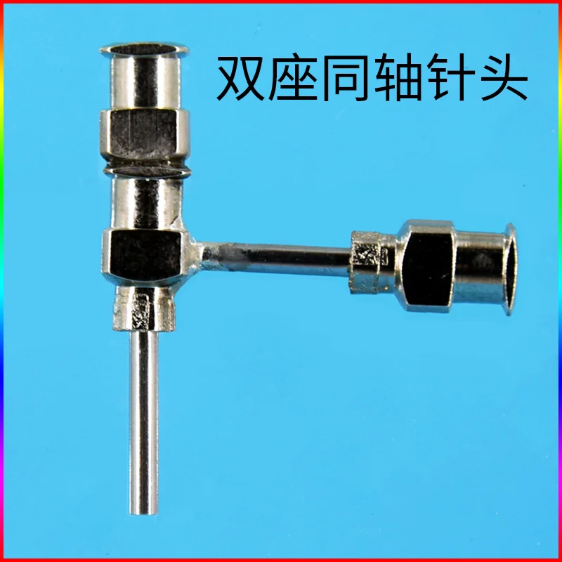 Aguja Coaxial de impresión 3D, boquilla de metal de galvanizado, fusión, proceso húmedo, núcleo de carcasa, núcleo de piel, fibra hueca