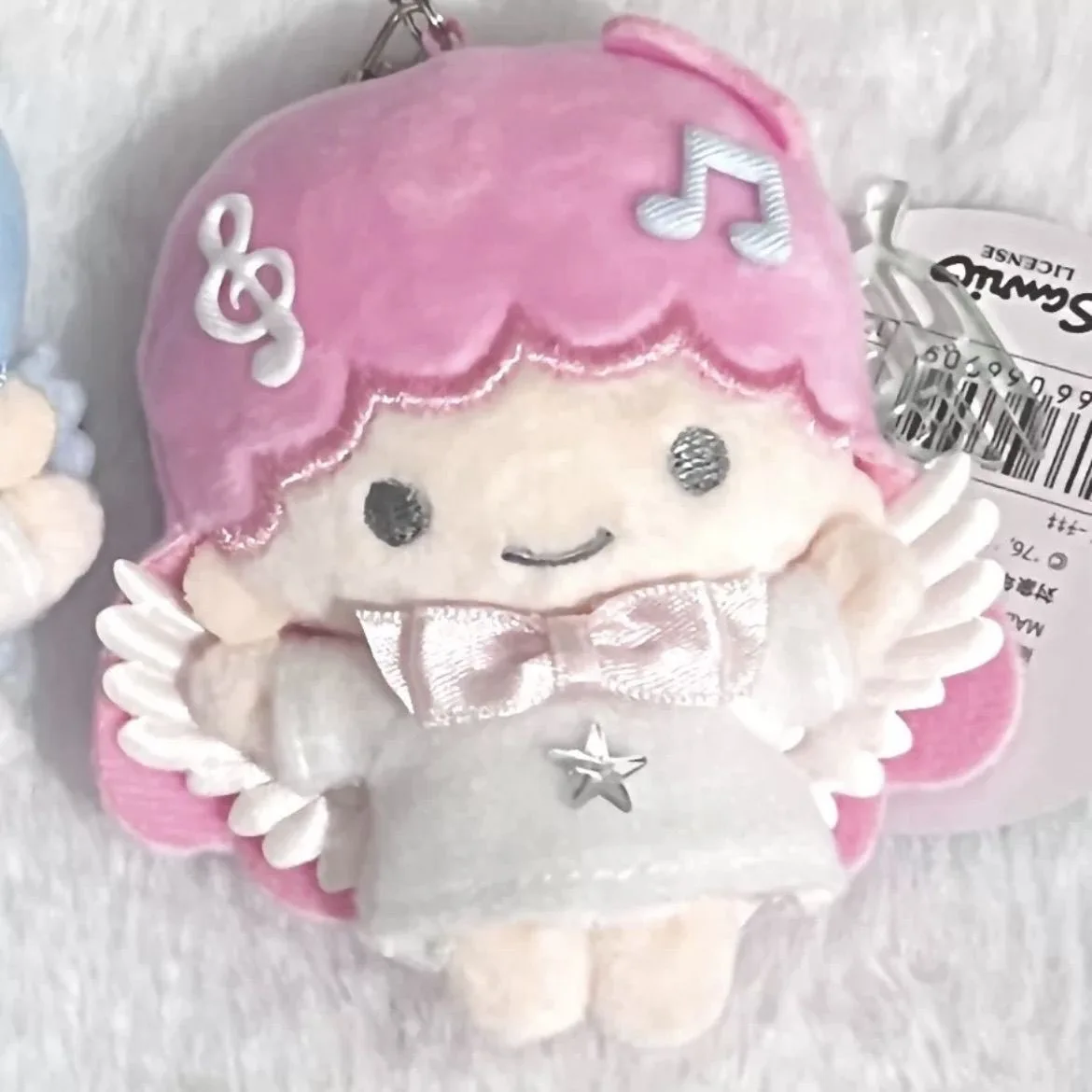 Kawaii Sanrio LittleTwinStars Plüsch Twin Stars Candy Girl Schlüsselanhänger Mädchen Herz Tasche Anhänger Plüsch Puppe Mädchen Geschenk Stofftier