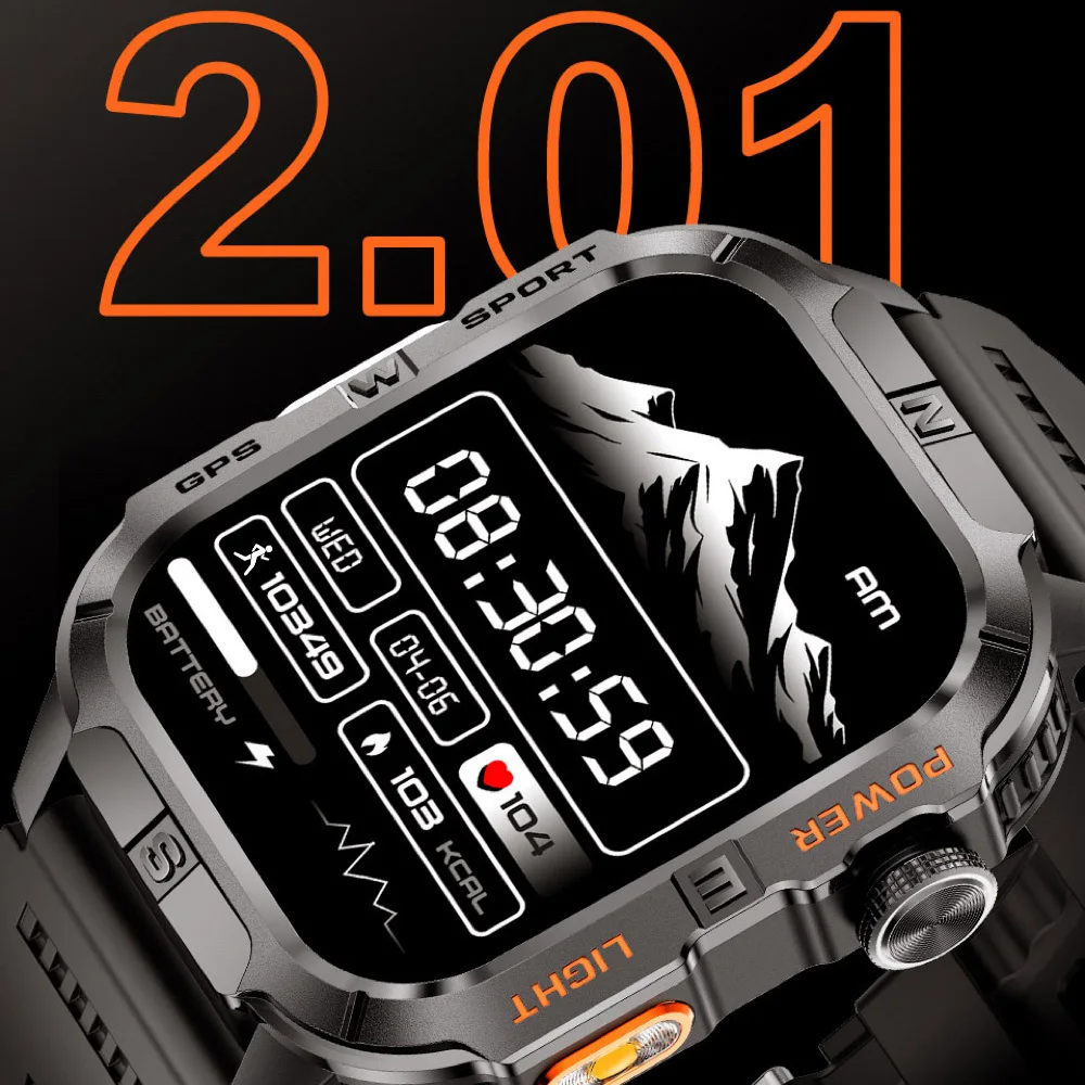 

Умные часы-фонарик для активного отдыха с GPS, компасом, пульсометром, Bluetooth-вызовами, водонепроницаемые, с функцией воспроизведения музыки, 540 мАч