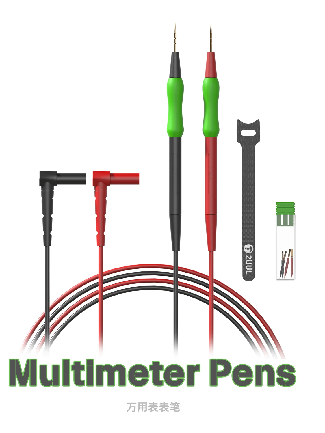 

Universal Multimeter Pen 2UUL MT01 Sharp and Multimeter Gold Plated Steel Needle Digital Multimeter Testing Probe