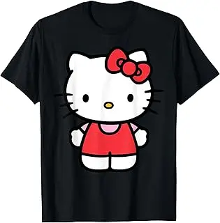 تي شيرت جديد لعام 2026 Hello Kitty Zodiac Libra، لوازم فلكية يونانية، تي شيرت برقبة دائرية وأكمام قصيرة، تي شيرت منقوش #1