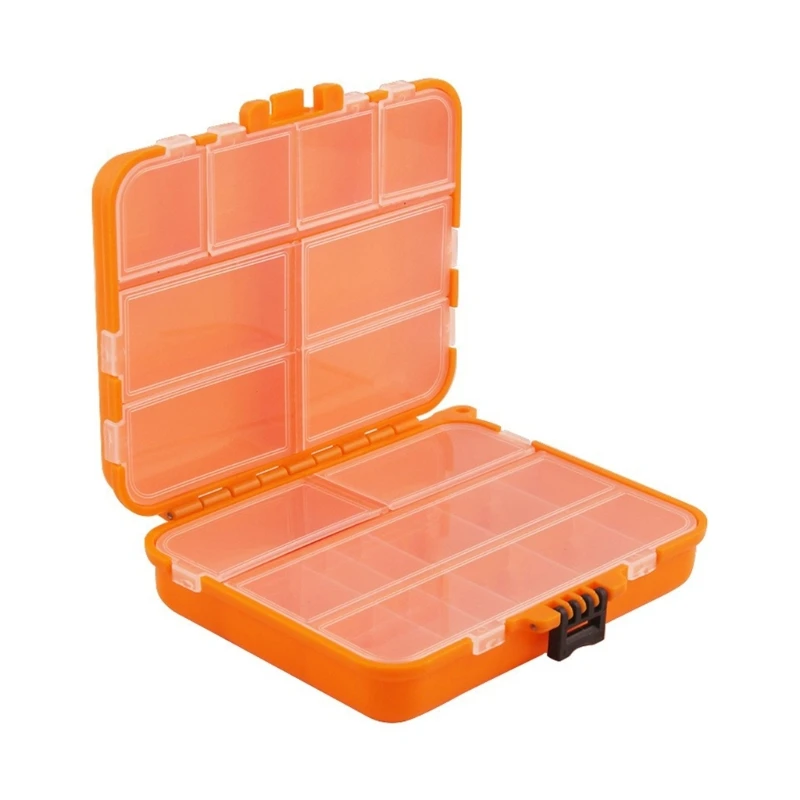 

Fishing Tool Box Tool Organizers Double Sided Baits Lures Box Easy to Carry