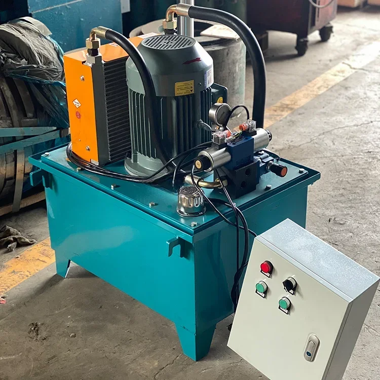 Hot Sales35Mpa Low Pressure 15L/min 20L/min Hydraulic Power Pack 480V 380V Electric Oil Pump With Cooling Fan