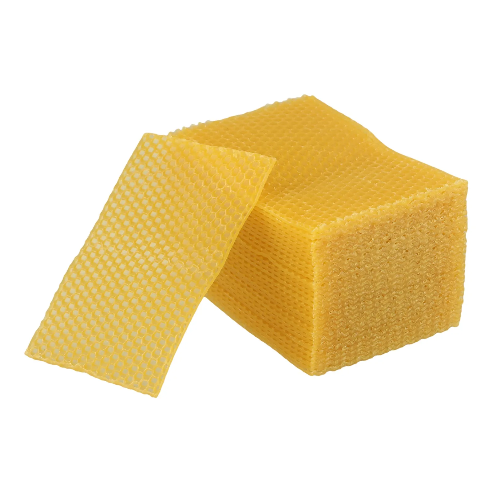 30Pc Beeswax Foundation Sheets for Beehive For Nest with Deep Design Suitable for Beekeepers and DIY Candle Makers