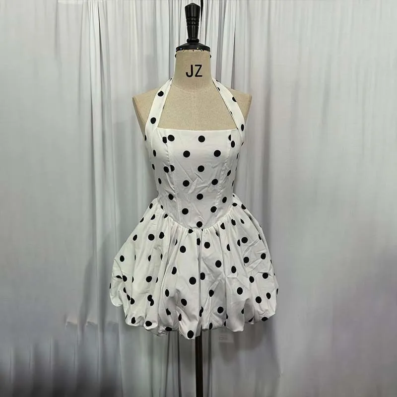 Townlike الخصر التفاف ألف خط الكرة ثوب فستان المرأة الرسن صغير 2025 الربيع الصيف فستان ملهى ليلي مثير فساتين الحفلات #5