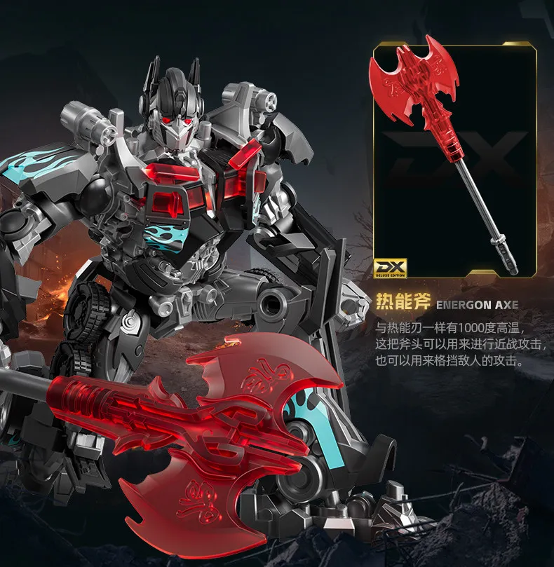 BLOKEES Transformers Legendary Edition Ver.EVO Optimus Prime Tarn Actionfigur, IDW Transformation, Sammlerstück, Modellspielzeug, Geschenk – Detail 8
