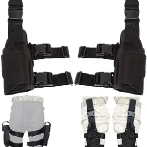 إسقاط حقيبة الحافظة اليسرى / اليمنى للساق اليسرى / اليمنى ل Glock 17 / M9 / P226 / CZ 75 مسدس قابل للتعديل الساق Airsoft مسدس حالة للصيد أعلى 6 مبيعات جلوك الساق الحافظة - رقم 5