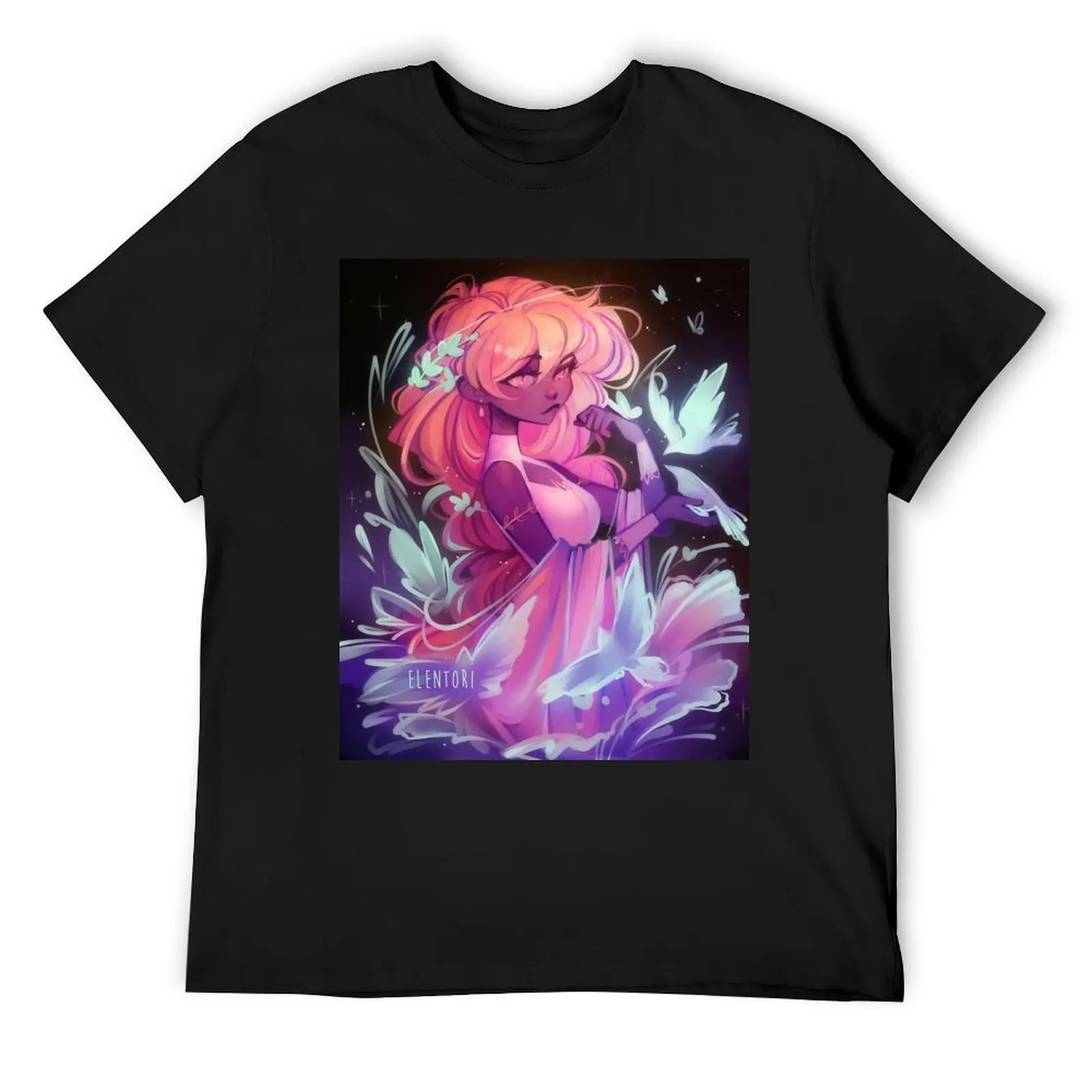 Persephone T-Shirt anime figures aesthetic clothes basketball graphic tees Men's cotton t-shirt