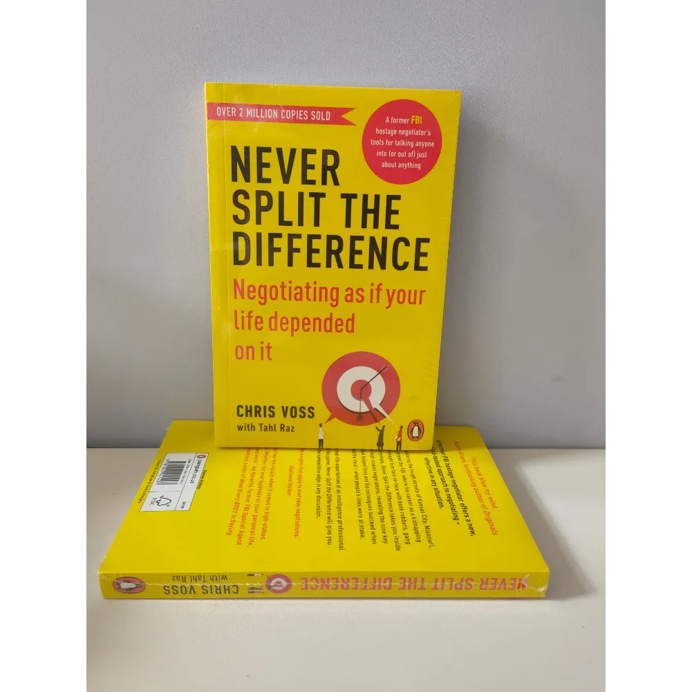 

Никогда не разделите разницу. Книги Криса Висс на английском языке для взрослых. Переговоры. Эмоциональный интеллект. Новый список.