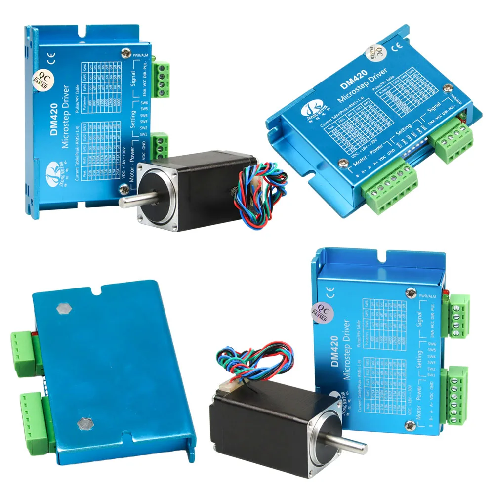 Jkongmotor Nema11 Schrittmotor-Kit, Hybrid-Schrittmotor, 2 Phasen, 12 N.cm, 0,67 A, 28 x 51 mm + DM420 für DIY XYZ 3D-Drucker – Detail 4