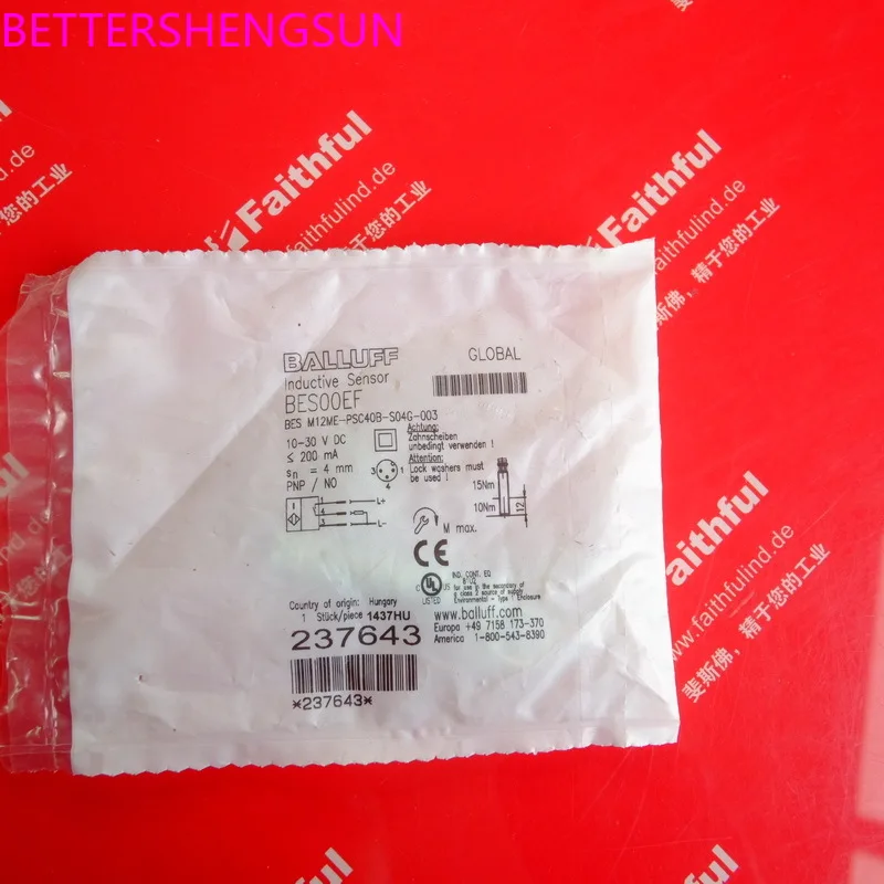 

Bes00ef New Sensor BES M12ME-PSC40B-S04G-003