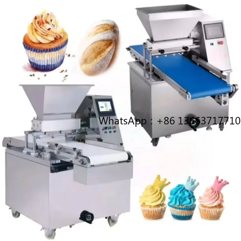 Automatic Commercial Cupcake Filling Maker Customized Multi-purpose Macaron Cup Cake Making Device