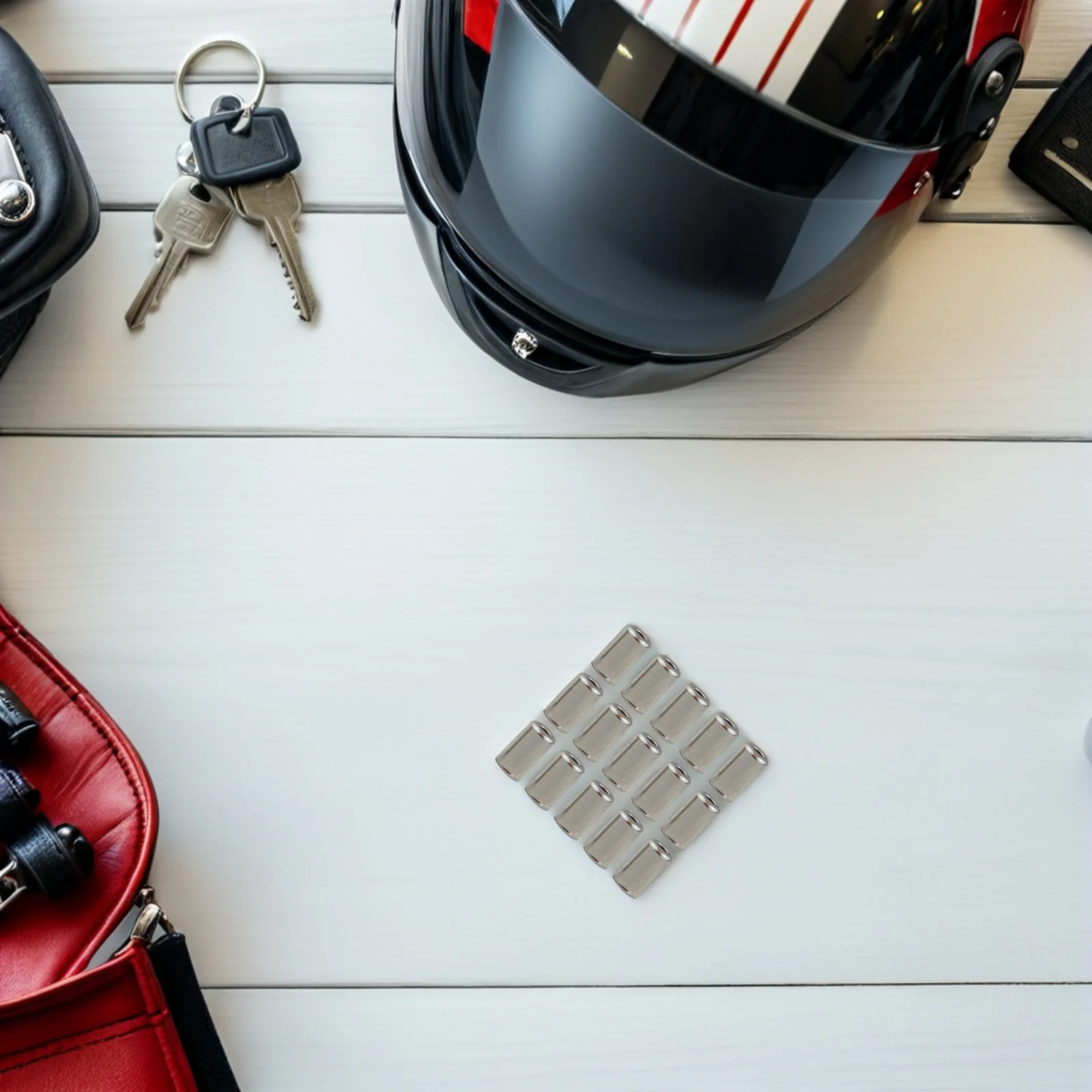 

100Pcs Durable Bike Brake Cable Ends Caps Best Replacement for Worn Tips Silver Bike Brake Ends Caps Gear Crimps Tip Ferrule