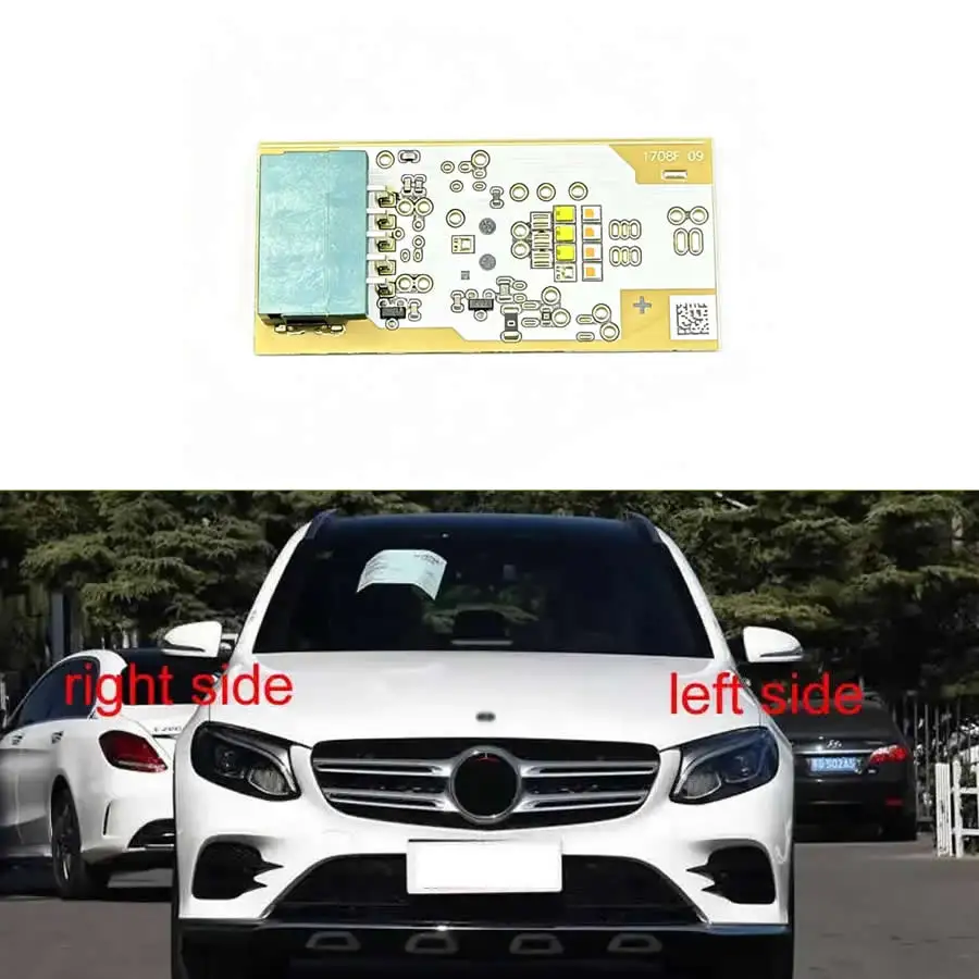 For Benz W253 GLC 2016-2019 Low Configuration DRL Daytime Running Light Source Board Headlight Repair Replacement