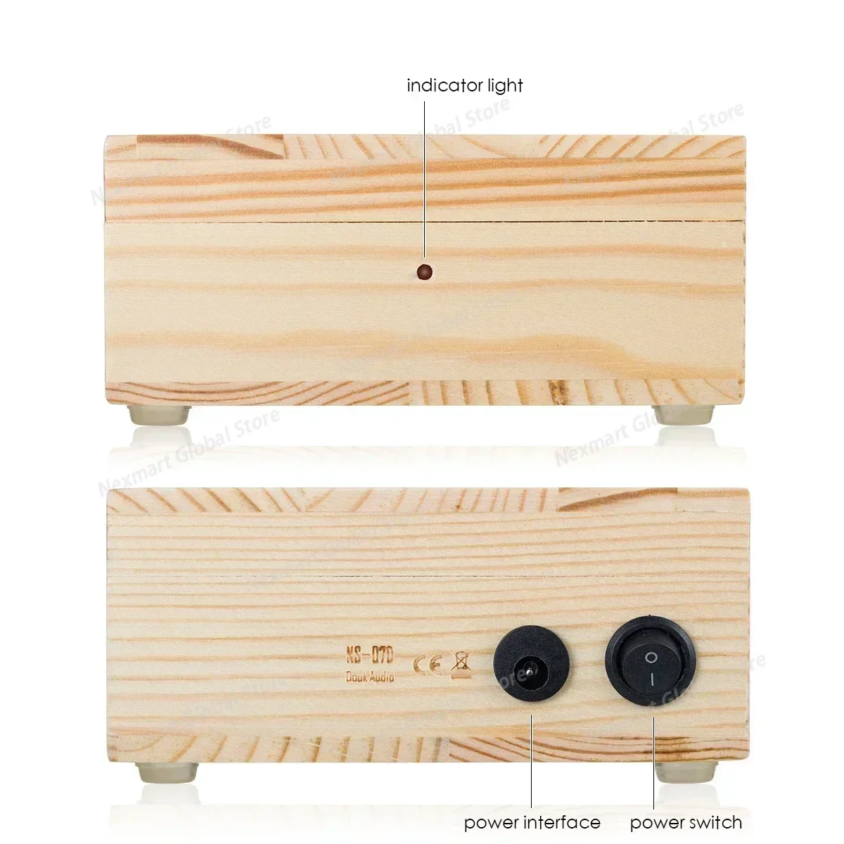 Hi-Fi 7.83Hz Schumann Resonance Ultra-low Frequency Pulse Generator & Audio Vibration Device For Sleep Relaxation