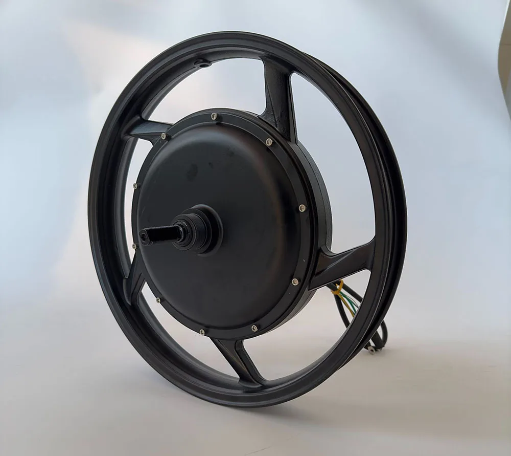 18 Inch 48v 60v 72v High Speed 70-120km/h 1500w-5000w Gearless Hub Motor for E-bike
