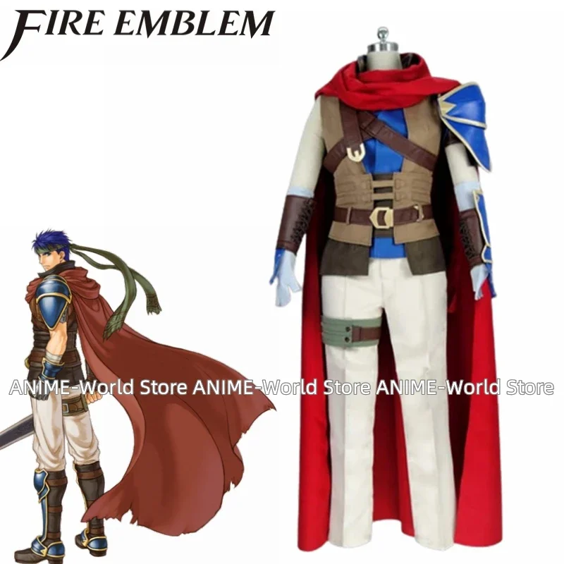 Fire Emblem: Radiant Dawn Ike Cos Halloween Party Cosplay Costume Custom Made Any Size